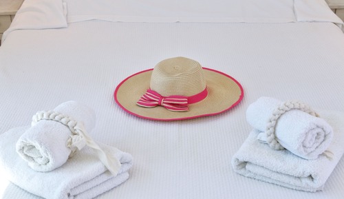 Suite junior, terraza, vistas al mar