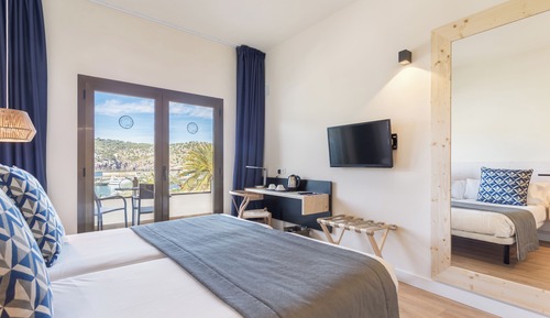 Habitación doble, vistas al mar