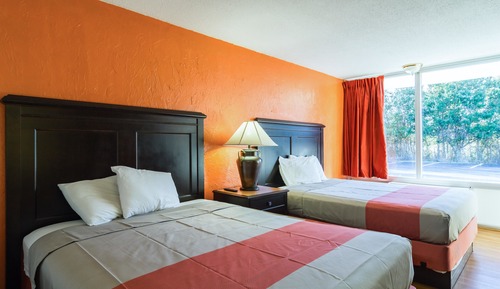 Habitación, 2 camas de matrimonio, accesible para personas con discapacidad, fumadores