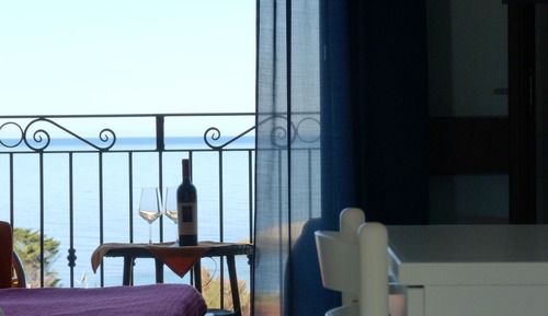 Habitación doble, balcón, vistas al mar