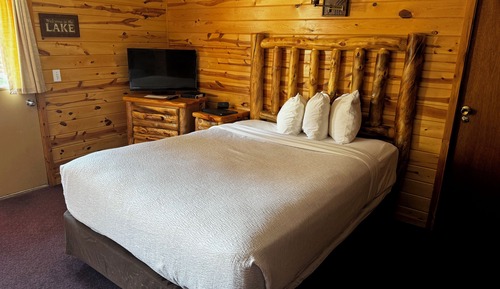 Chalet Confort, 2 camas de matrimonio (Courtyard View)