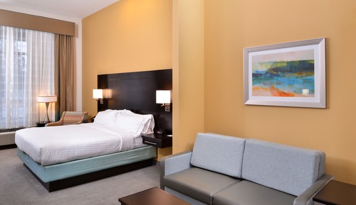 Suite, 1 cama de matrimonio grande con sofá cama