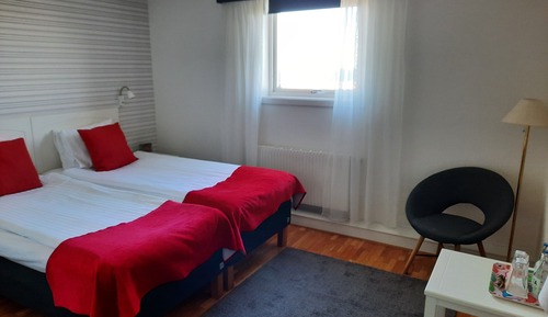 Habitación estándar, 2 camas individuales, no fumadores, vistas al mar