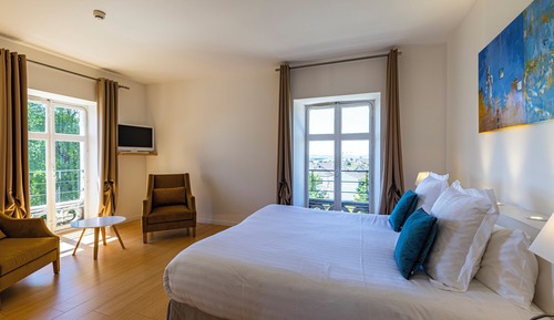 Habitación superior, vistas al parque