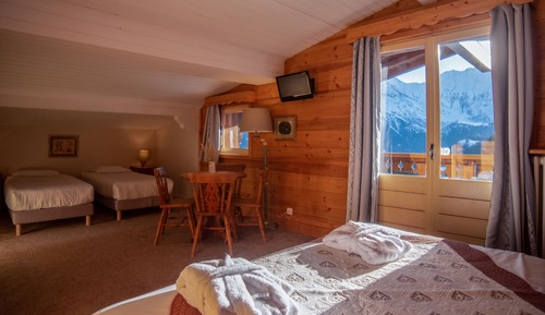 Habitación cuádruple panorámica