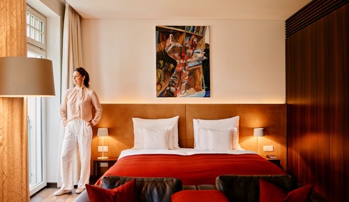 Suite estudio junior, 1 cama de matrimonio grande