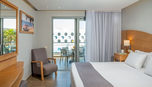 Habitación familiar, 2 habitaciones, vistas al jardín