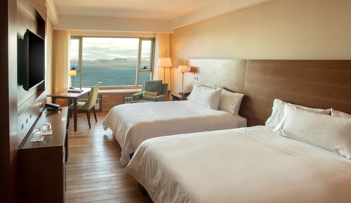 Habitación Deluxe, 2 camas dobles, vistas al mar (Family Plan)