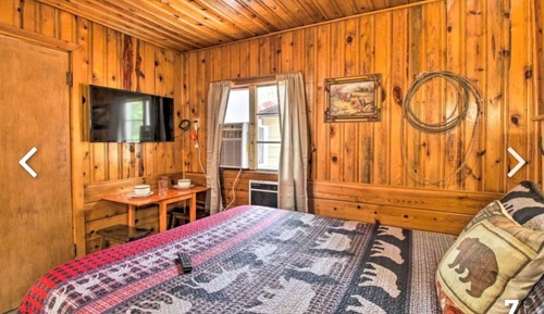 Cabaña básica, 1 cama de matrimonio