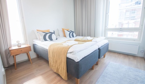 Apartamento superior, sauna, vistas parciales al lago