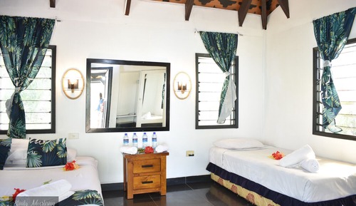 Suite estudio Deluxe, 1 habitación, vistas parciales al mar, en la zona del jardín