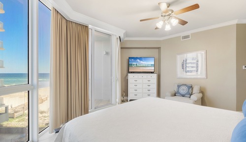 Apartamento Signature, 4 habitaciones, balcón, vistas al mar