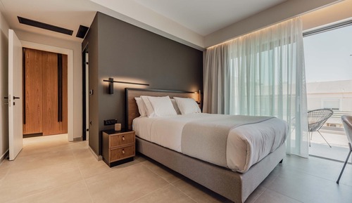 Apartamento de lujo, 3 habitaciones, piscina privada, vistas al mar