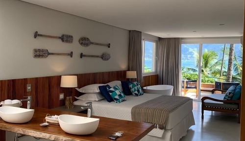 Habitación Premium, 1 cama de matrimonio grande, vistas al mar
