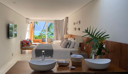 Habitación Premium, 1 cama de matrimonio grande, vistas al mar