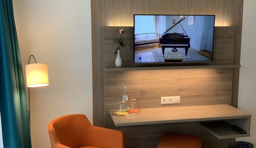 Habitación con 1 cama doble o 2 individuales
