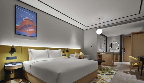 Habitación, 1 cama de matrimonio grande, accesible para personas con discapacidad