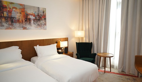 Habitación estándar, 2 camas de matrimonio