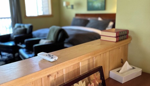 Suite estudio, 1 cama de matrimonio grande, no fumadores, chimenea