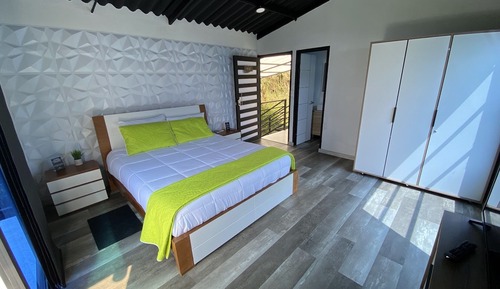 Habitación de lujo doble, 1 cama de matrimonio, vistas a la montaña