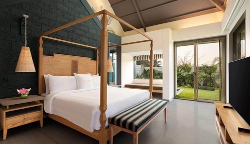 Habitación superior, 1 cama de matrimonio (Premium Cottage with Private Pool)