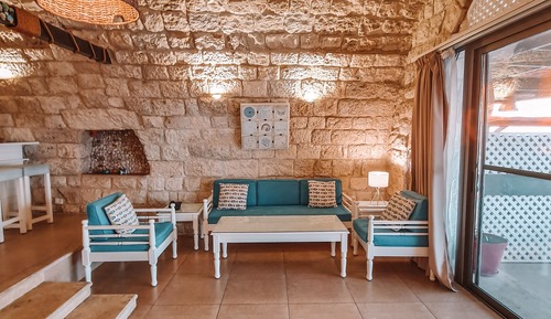 Suite estudio Confort, 1 cama de matrimonio, vistas al mar
