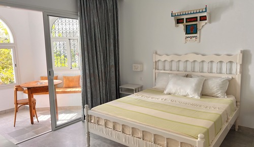 Habitación Deluxe doble, en la zona del jardín
