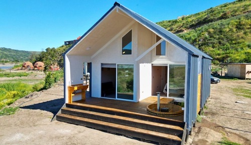 Cabaña familiar, 3 habitaciones, 2 baños, vistas al río