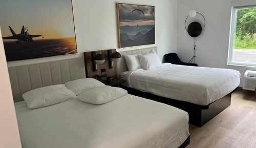 Habitación, 2 camas de matrimonio, no fumadores