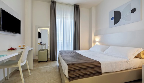 Habitación, vistas al jardín