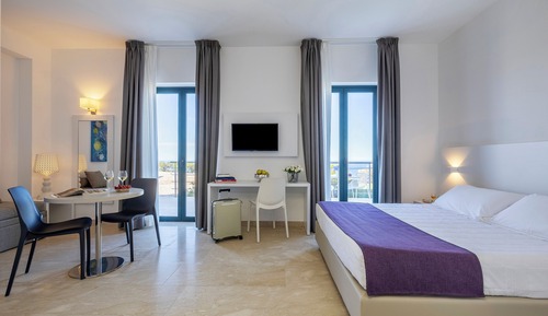 Habitación familiar, vistas al jardín