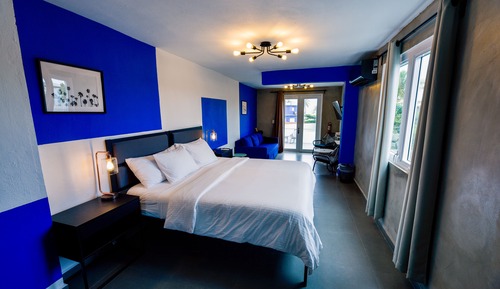 Suite Deluxe, varias camas, no fumadores, vistas a la playa