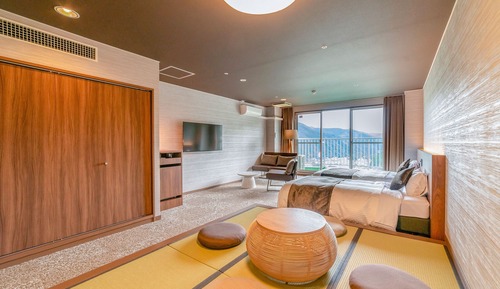 Habitación superior con 2 camas individuales, no fumadores (Japanese-Western, Top Floor)