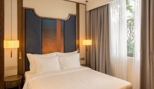 Ático romántico, 2 habitaciones, piscina privada, vistas al mar