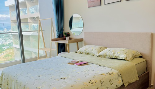 Apartamento de lujo, 2 habitaciones, balcón, vistas a la ciudad