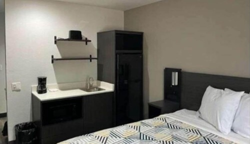Habitación estándar, 2 camas dobles, no fumadores, cocina básica