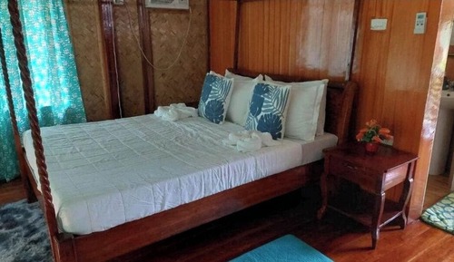 Cabaña Deluxe, 1 cama doble, no fumadores, vistas a la playa