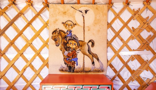 Casa móvil tradicional