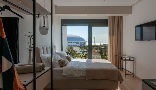 Habitación triple clásica, vistas al mar