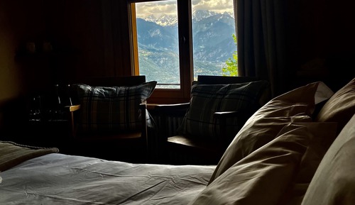 Habitación, 1 cama de matrimonio, accesible para personas con discapacidad, vistas a la montaña