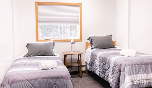Basic Room,  2 Singles (Shared Bath)