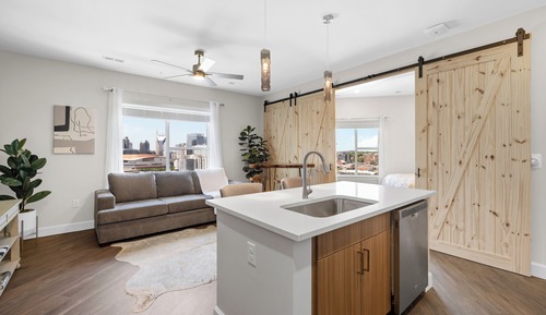 Apartamento de lujo, 2 habitaciones, no fumadores, vistas a la ciudad