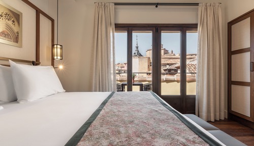 Suite junior, terraza (vistas catedral)
