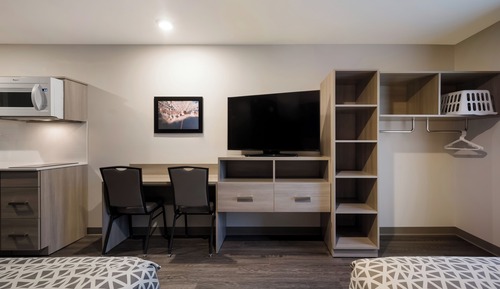 Habitación económica, 2 camas de matrimonio, no fumadores