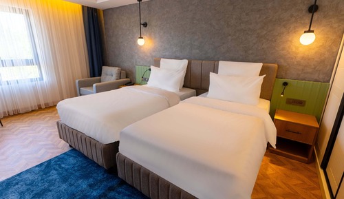 Habitación Deluxe con 1 cama doble o 2 individuales