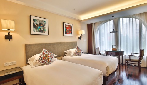 Habitación estándar con 1 cama doble o 2 individuales