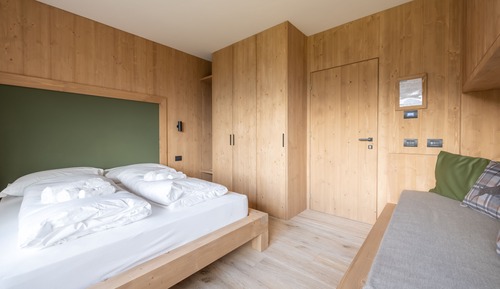 Habitación panorámica con 1 cama doble o 2 individuales (Marmarole 3)