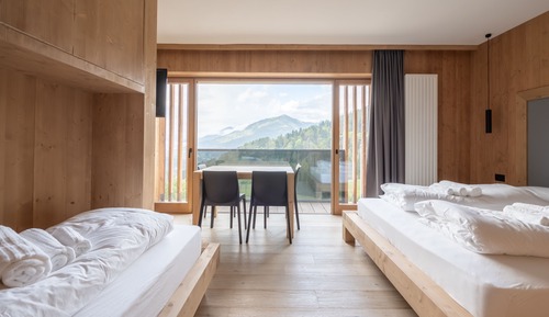 Habitación panorámica con 1 cama doble o 2 individuales (Marmarole 2)