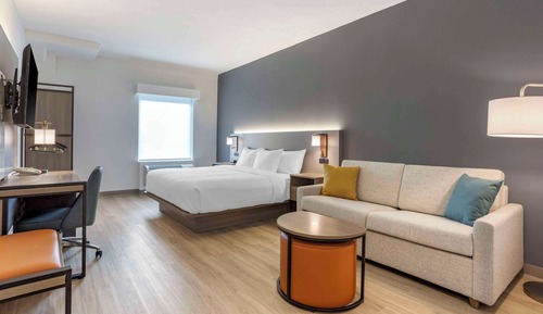Suite, 1 cama de matrimonio grande con sofá cama, accesible para personas con discapacidad
