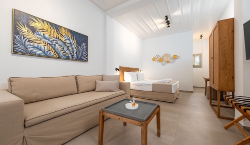 Habitación Confort con 2 camas individuales, varias camas